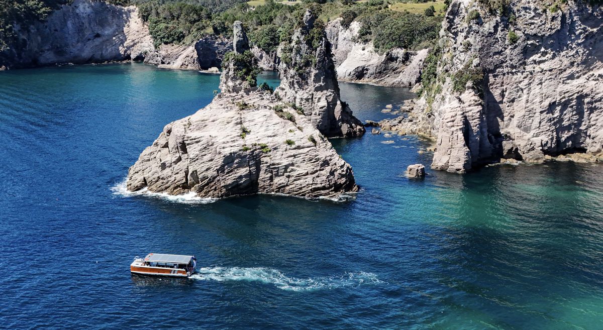 Mercury Bay Discoveries Scenic Boat Tours Cathedral Cove